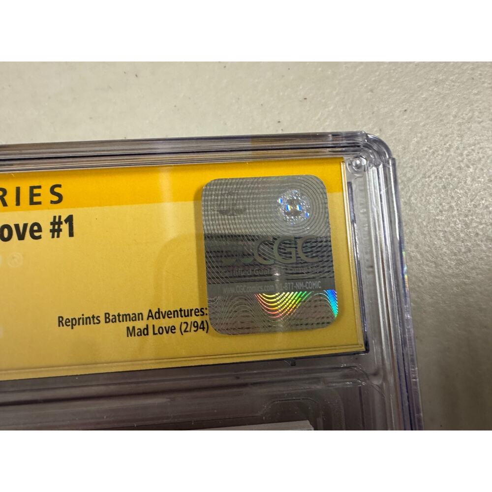 CGC 9.8 Batman Adventures Mad love #1 FanExpo Jonboy Meyers Special Edition Sig - Picture 6 of 11